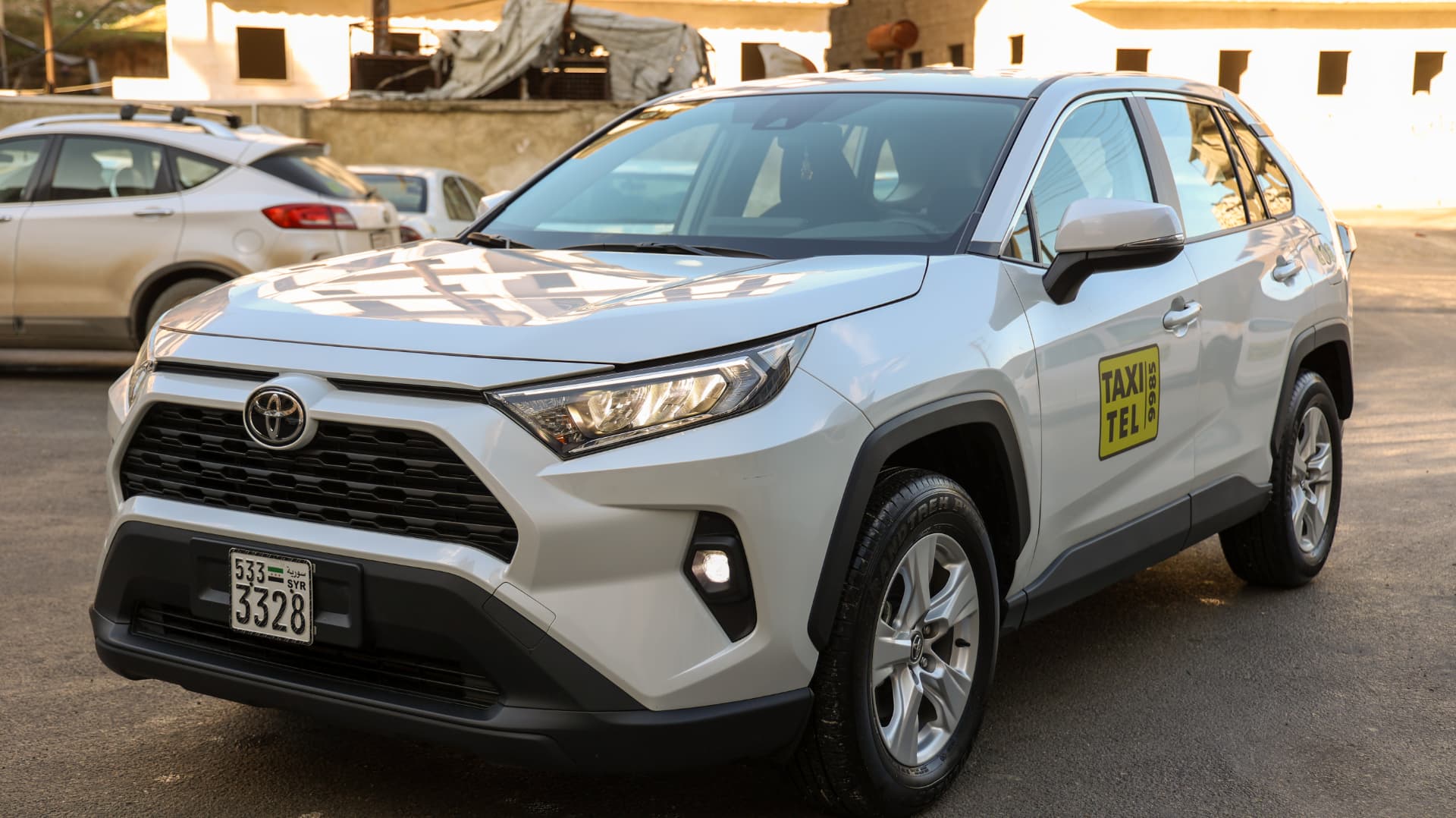 TaxiTel Toyota fleet vehicle